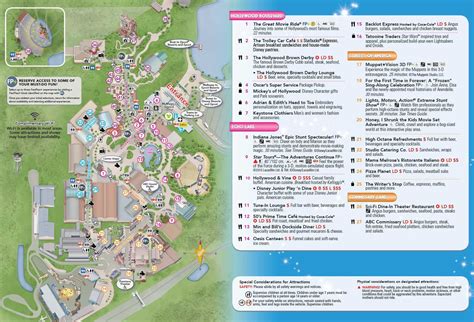 PHOTO - New Disney's Hollywood Studios guide map updated with Center ...