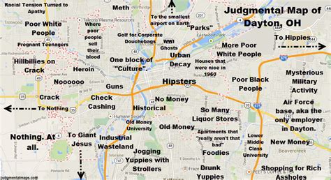 Judgmental Maps Dayton Oh By Brittany Gray Copr Brittany