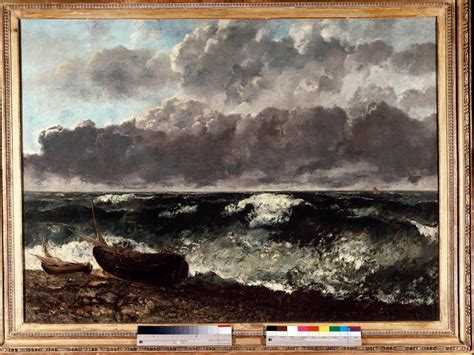 The Stormy Sea By Gustave Courbet Buy Fine Art Print