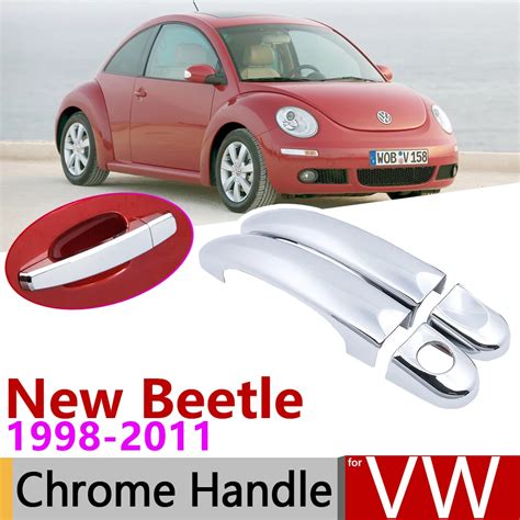 For Volkswagen Vw New Beetle Chrome Door Handle Cover Car