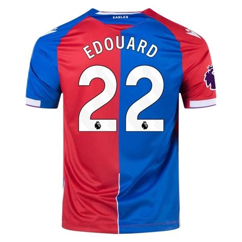 Cheap Premier League Men S Replica Macron Edouard Crystal Palace Home