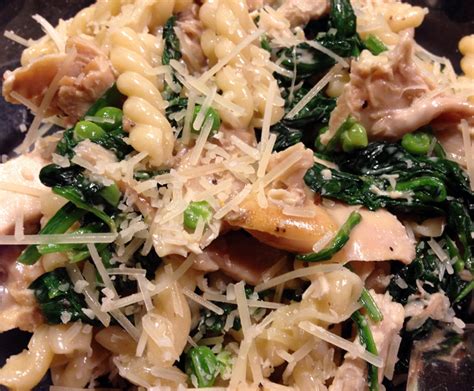 Wednesdays Unplugged Creamy Chicken And Spinach Pasta Homesmsp