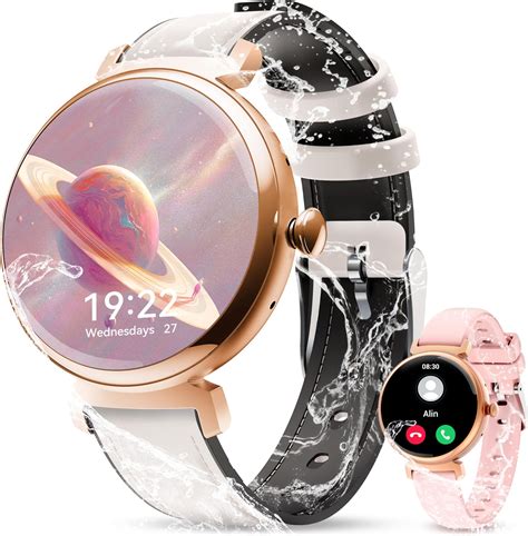 Oukitel Smartwatch F R Damen Bt Mit Bluetooth Anruf Zoll