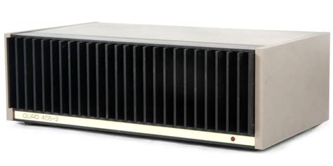 Quad 405 405 2 Power Amplifier Review Understated Elegance Liquid