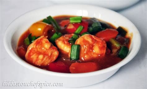 Sweet & Sour Prawns - Hilda's Touch Of Spice