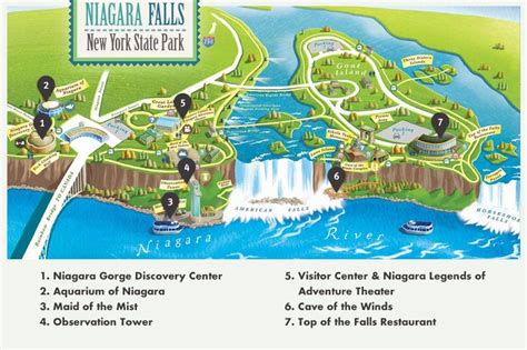 Niagara Falls Park Map