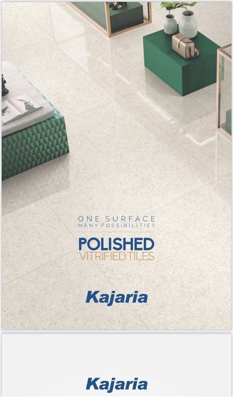 Kajaria Double Charged Vitrified Tiles 2x2 Feet 60x60 Cm Glossy At