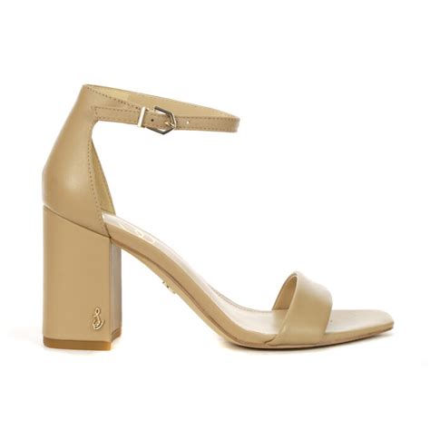 Sam Edelman Daniella Classic Nude Heeled Sandals WOOKI