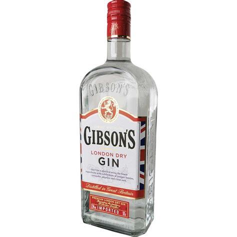 Comprar Ginebra Gibson S London Dry Gin 1 Litro Online Licorea