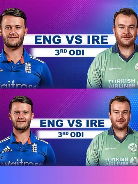 ENG Vs IRE 2023 3rd ODI ODI Stats Records England Vs Ireland