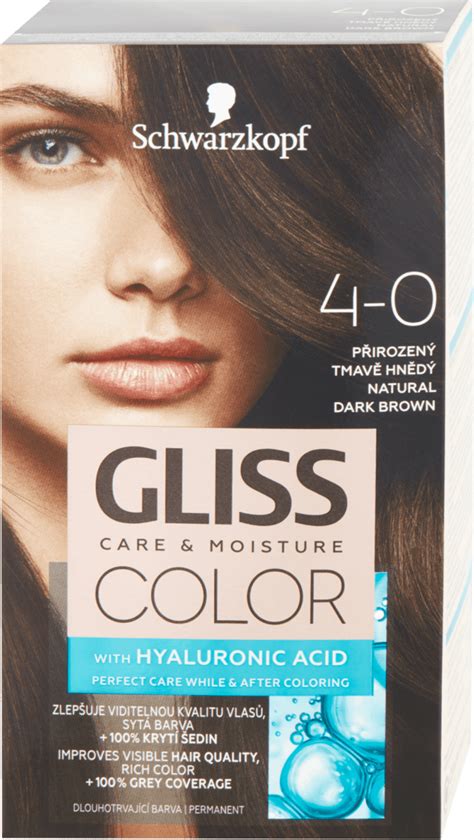 Schwarzkopf Gliss Color Boja Za Kosu 4 0 Natural Dark Brown 1 Kom