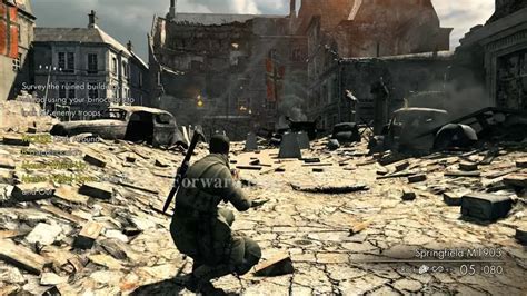 Sniper Elite V Walkthrough Prologue