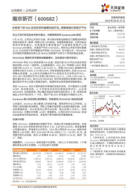 收购首个获fda批准的前列腺癌免疫疗法，搭建高端生物医疗平台