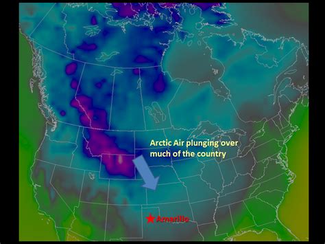 Arctic Outbreak To Invade The Texas And Oklahoma Panhandles