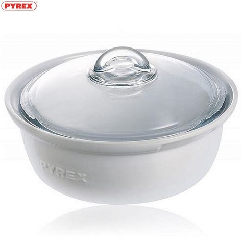 Pyrex Round Casserole 2 5l White Food Cookware Bakeware Kitchen Home New