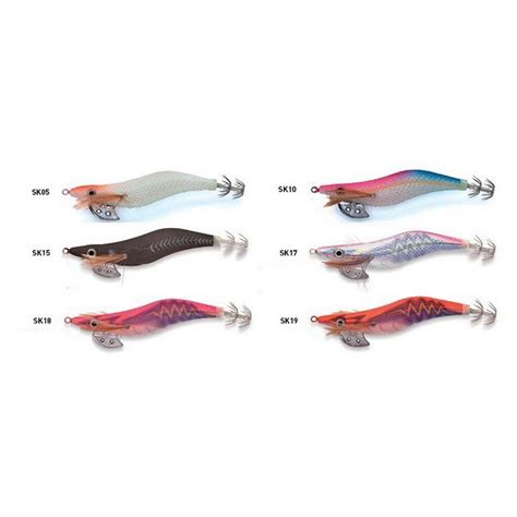 ZunZun Jibidevon Sky 4 0 Squid Jig Multicolor Waveinn