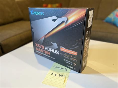 Usa Co H Aorus Master X570 Mobo Rev12 The Best One New Below Retail W Paypal