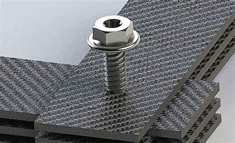 Threaded Fasteners For Carbon Fiber Carbon Fiber Engineering Plastics Fasteners