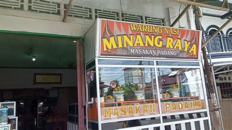 Warung Nasi Minang Raya Masakan Padang Restaurant Pasar Bawah