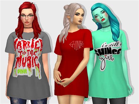 Sims 4 Cc Oversized Shirts Sweaters And Hoodies Fandomspot