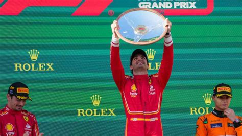 Australian Grand Prix 2024 Ferrari Carlos Sainz Won The Race