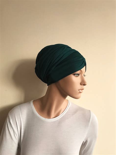 In One Emerald Hijab Jersey Turban Volume Ready Turban Etsy