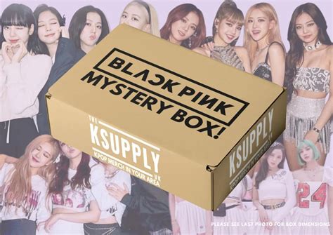 Blackpink Mystery Box Kpop Gift Box Kpop Merch Box Kpop Etsy Uk