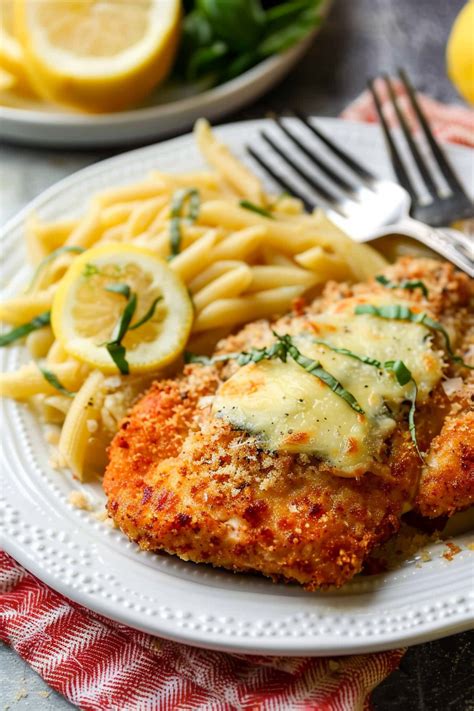 Parmesan Crusted Chicken Romano