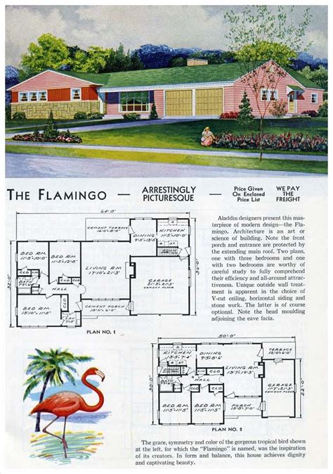 Aladdin Homes Flamingo 1953 In 2023 Old Houses For Sale Vintage