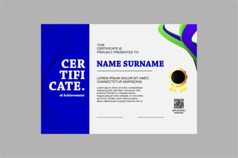 Abstract Design Certificate Template Graphic by Muhammad Rizky Klinsman · Creative Fabrica