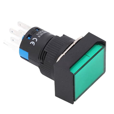 illuminated push button ac dc   amazoncouk diy tools