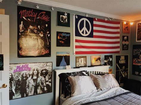 Room Inspo Rock Room Rock Bedroom 80s Room