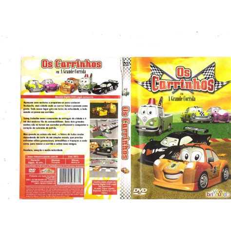 Dvd Os Carrinhos Em A Grande Corrida Desenho Original Shopee Brasil