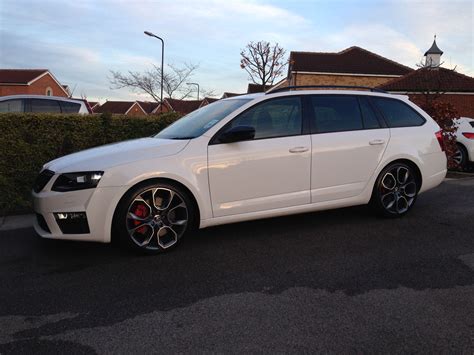 Skoda Approved Lowering Springs For A MK3 VRS Skoda Octavia Mk III