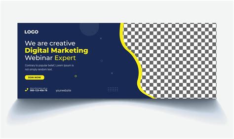 Creative digital marketing banner design 7947750 Vector Art at Vecteezy