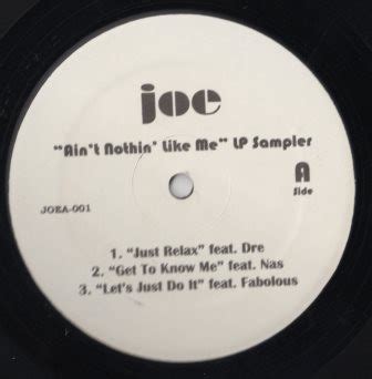 Joe Ain T Nothin Like Me LP Sampler 2007 Vinyl Discogs