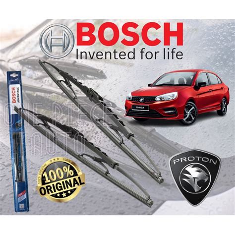 Original Bosch Advantage Wiper Proton Saga Old Blm Flx Fl Vvt