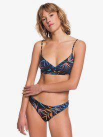 Lahaina Bay Conjunto De Bikini Envolvente Para Mujer Roxy