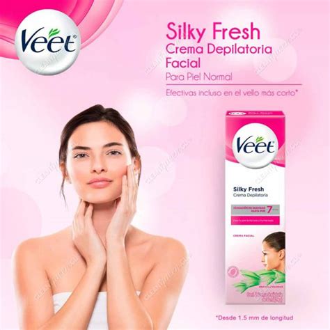 Crema Depilatoria Facial Veet Silky Fresh 30 Ml Clean Queen