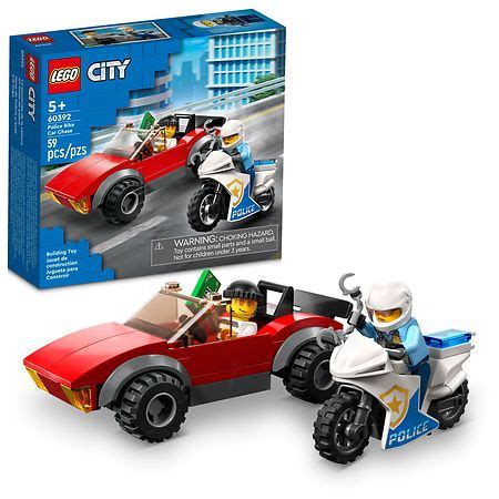 Lego City Police Bike Car Chase 60392 | Walgreens