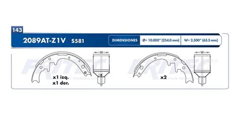 Balatas Tambor Explorer Fritec L Ford