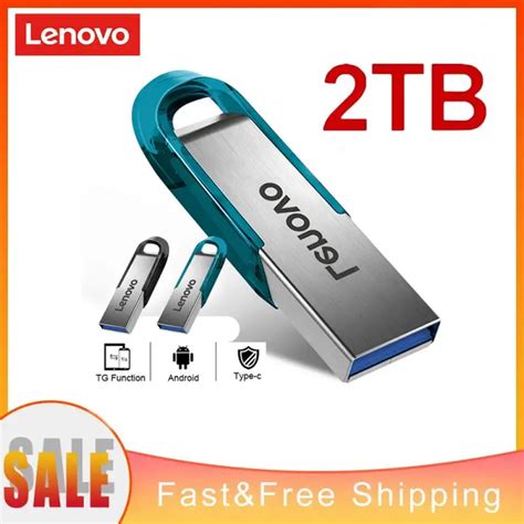 Lenovo High Speed Metal Pendrive Usb Flash Drives Disco De