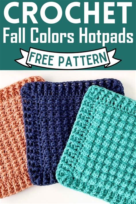 Crochet Hot Pad Patterns For Dealing With Hot Utensils Clairea Belle