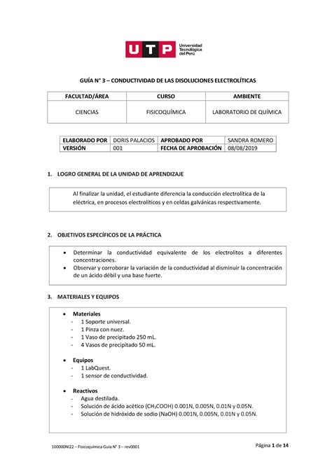 100000 NI22 GUIA N3 Labquimi 01 Conduc DE LAS DIS ELEC GUÍA N 3