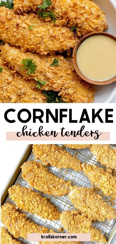 Crunchy Cornflake Chicken Tenders Recipe