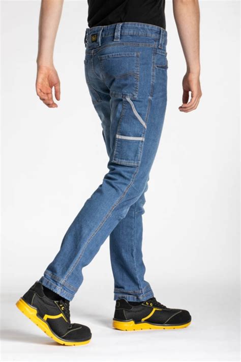 Jeans Da Lavoro Multitasche Stretch Fibreflex Job