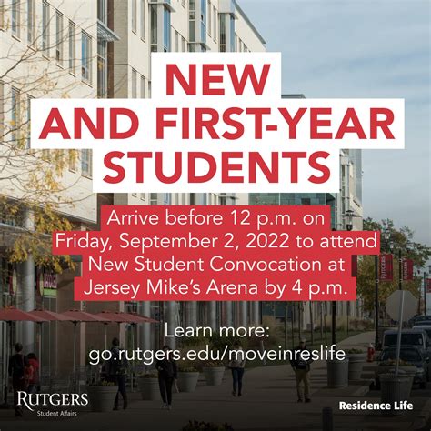 Rutgers ResLife on Twitter: "😜 Our warmest welcome to our First-Year