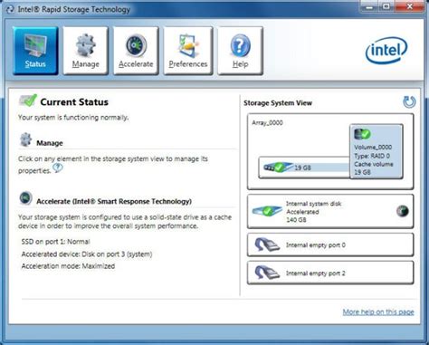 How To Set Up Intel Smart Response Ssd Caching Technology Pcworld