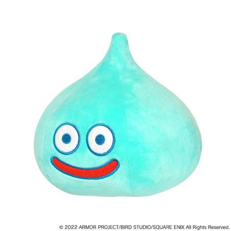 Plush M Blue Eyes Slime Dragon Quest Smile Slime Meccha Japan