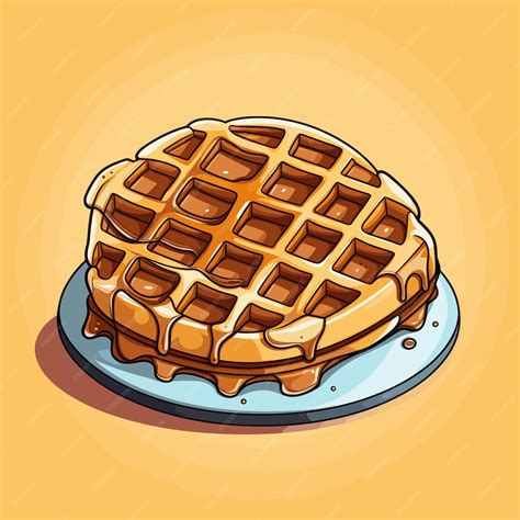 Waffle Cartoon